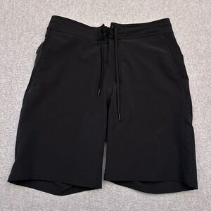 Ten Thousand Foundation Shorts Mens Small 9" Inseam Black Gym Running Drawstring